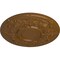 Ekena Millwork Oslo Ceiling Medallion (Fits Canopies up to 10 1/2"), Hand-Painted Smokey Topaz, 28 1/8"OD x 1 3/4"P CM28OSSTF - alternate 4